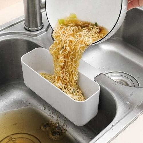 Kitchen Sink Sponge Holder Multifunctional Sink Drain Strainer Basket Sink Storage Rack Kitchen Drainer Rack Storage Basket