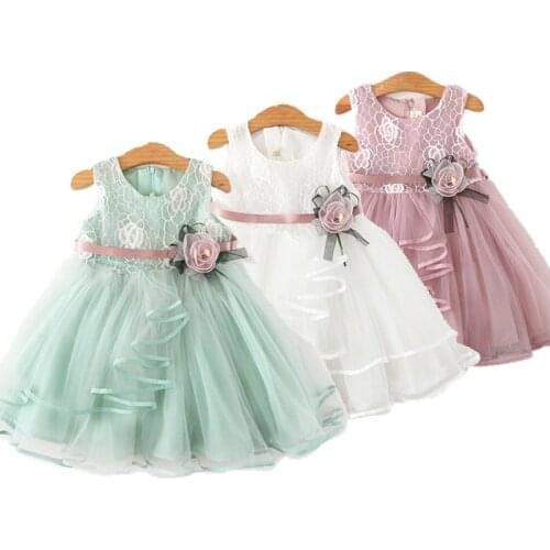 Baby Girls Dress Casual Costume Kids Dresses For Girls Flower Baby Dress Girl Party Little Princess Tutu Summer Dress Vestidos