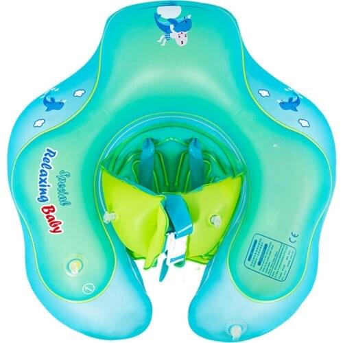 Swimming Ring Baby Inflatable Newborns Bathing Circle Eco-Friendly Stylish Wheel Swimming Pool Summer For Baby Kids Toys