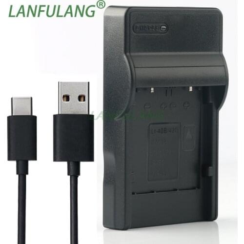 Li-40B Li-42B USB Battery Charger for Olympus Camera FE-190 FE-150 VH-210 VG-180 VR-310 VR-320 VR-330 D-725 D-720 D-630 ZOOM