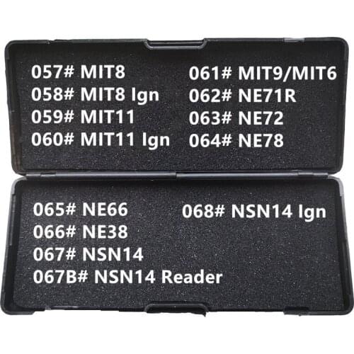 LiShi 2 in 1 MIT8 MIT11 MIT9 MIT6 NE71R NE72 NE78 NE66 NE38 NSN14 reader Locksmith Tools For All Types