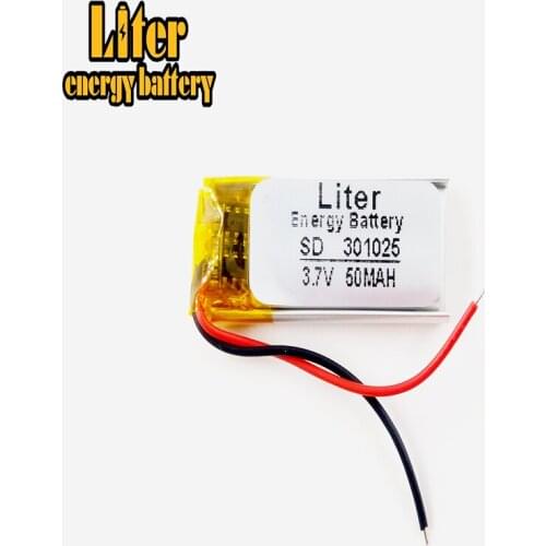 301025 3.7V 190mah Lithium polymer Battery with protection board For MP5 PSP Bluetooth Earphone