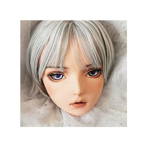 Dollkii 28) Female Girl Silica Resin Cosplay BJD Cross Dressing Kigurumi Head Mask Anime Role Play Party Crossdresser Doll Mask
