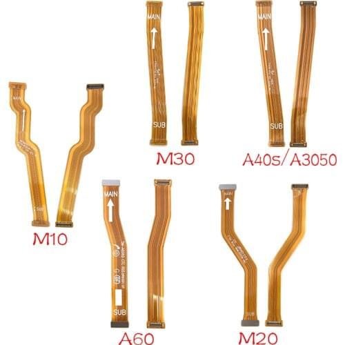 Motherboard Main board For Samsung Galaxy M10 M20 M30 A40S A60 M105F M205F M305F A70 A705 Motherboard Connect LCD Flex Cable