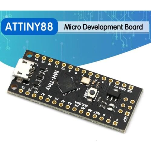 MH-Tiny ATTINY88 micro development board 16Mhz /Digispark ATTINY85 Upgraded /NANO V3.0 ATmega328 Extended Compatible for Arduino