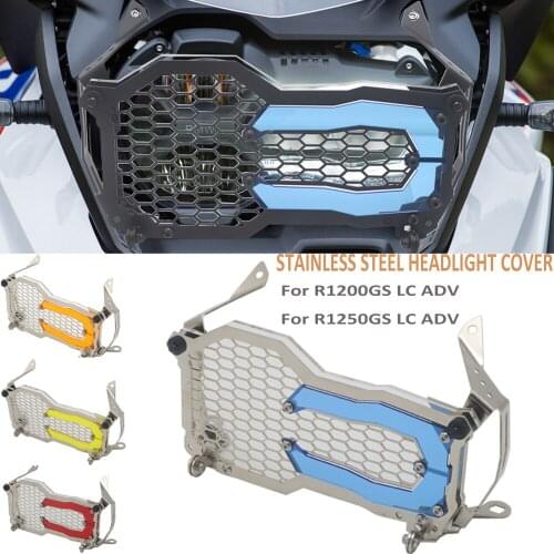 NEW Motorcycle Headlight Protector stainless steel Protection Grill For BMW R1200GS R1250GS LC Adventure R 1200 GS R1250 GS