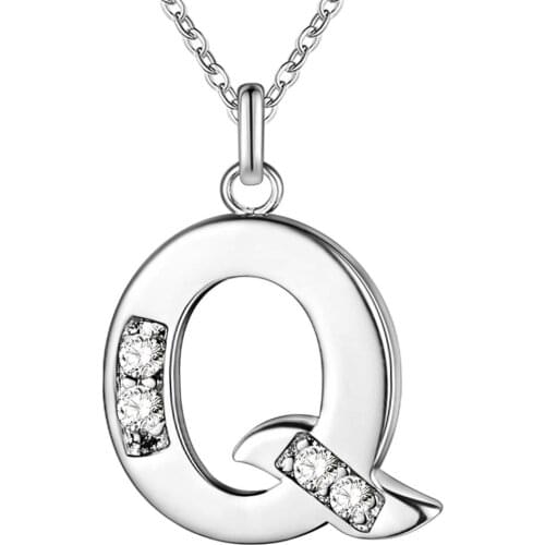 Wholesale Charm Silver Color Pendants For Women Fashion Jewelry Necklace Lady Fashion Jewelry Pendant Q AN223/ayfajpma