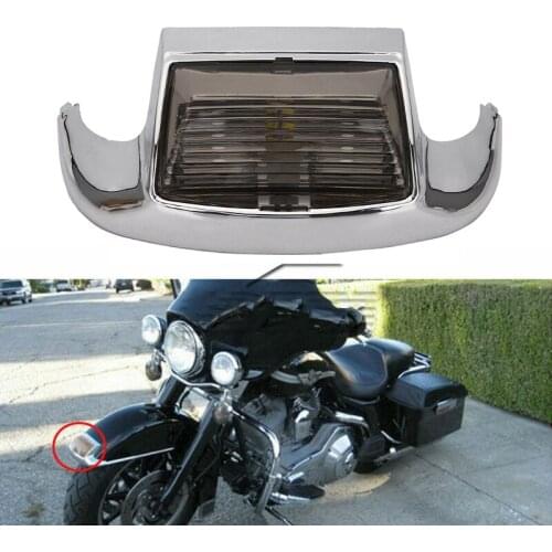 Front Fender Tip LED Light Fit for Electra Touring Glide FLHT/FLT/FLHS