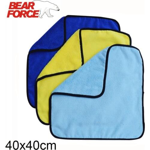 Super Absorbent Car Wash Microfiber Thick Towel Car Cleaning Drying Cloth Auto Car Care Cleaning Towel Wash Cloths 40*40cm