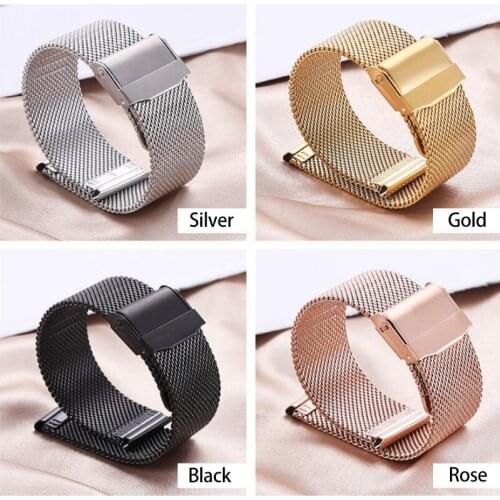 Quick Release Milanese Watchband For Huawei Honor Magic Watch 2 46mm GS PRO Dream Mesh Stainless Steel Strap Wrist Belt Bracelet