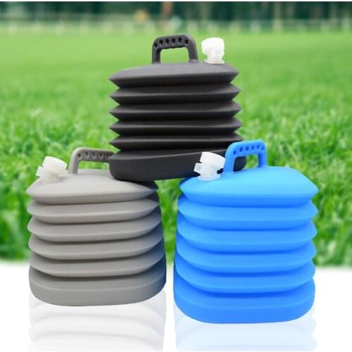 Foldable Large Capacity Water Bucket Container for Outdoor Camping Hiking Picnic Water Bucket For Storing Drinking Water Outdoor