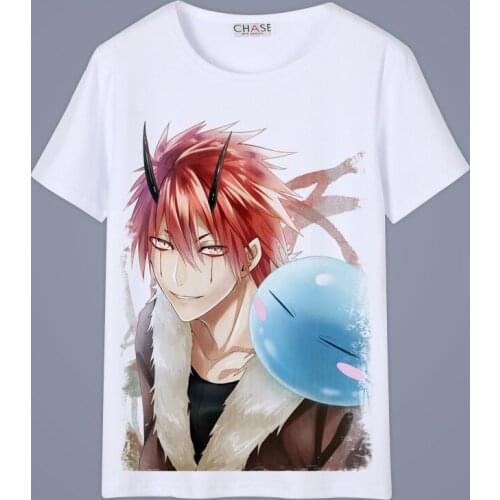 High-Q Unisex Anime Cos Cartoon That Time I Got Reincarnated as a Slime Cotton Casual Tee T-Shirt T shirt