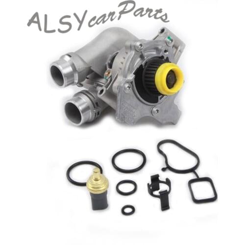 06H 121 026 CQ Water Pump With Thermostat Assembly For Audi A4 A5 Q3 Q5 TT VW Passat CC Scirocco Tiguan Jetta Golf 06H121026DD