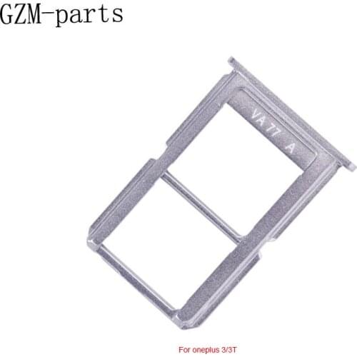 GZM-parts 5pcs/lot For Oneplus 3 3T 1 2 X SIM Card Holder Slot Tray For One Plus 3 3T X 1 2 Sim Adapter replacement parts
