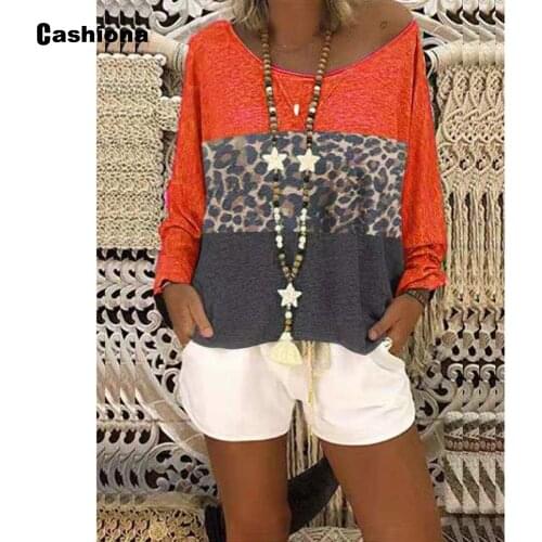 Women Elegant Leisure Casual T-shirt New Patchwork Tees Plus size Femme the Tops 2021 Summer Long Sleeve England Style T shirt