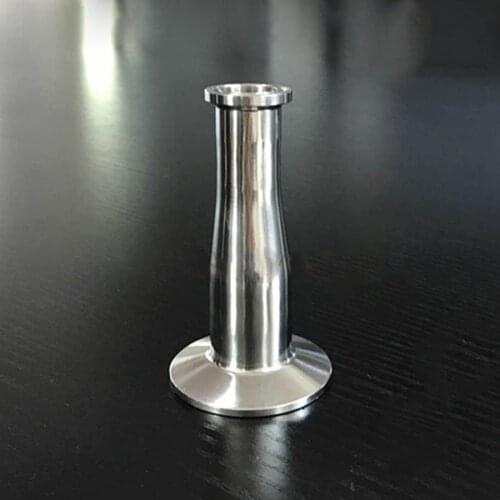19mm 3/4" x 12.7mm 1/2" Pipe OD 0.75" Tri Clamp x 0.5" Tri-Clamp SUS 304 Stainless Sanitary Reducer Fitting Homewbrew