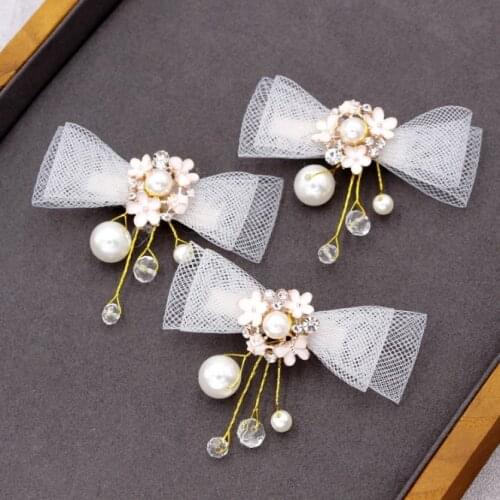 3pcs Childrens White Bow Hair Clip Women Cute Hair Accessories Kawaii kids Hairpins Women Girls Fashion Hair Jewelry