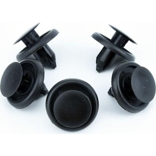 50Pcs Car Fastener For Toyota 7mm Dia Hole Push Retainer Rivets Bumper Fender Cover Fixed Clamp Auto Door Trim Panel Clips