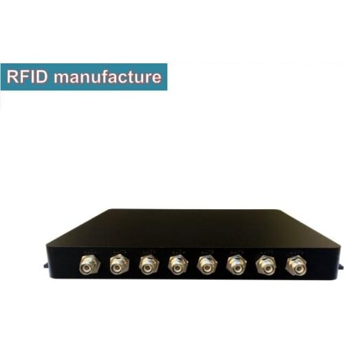 8ports impinj chip TCP/IP RJ45/Ethernet UHF rfid reader Free English SDK supposed 1-8pcs antenna for sports marathon timing race