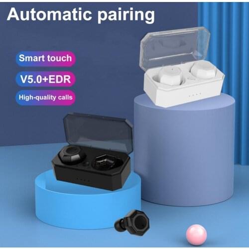 Gaming Headset Bluetooth 5.0 Wireless Mini Rechargeable Touch Noise Reduction Earphone With Mic наушники беспроводные kulaklık