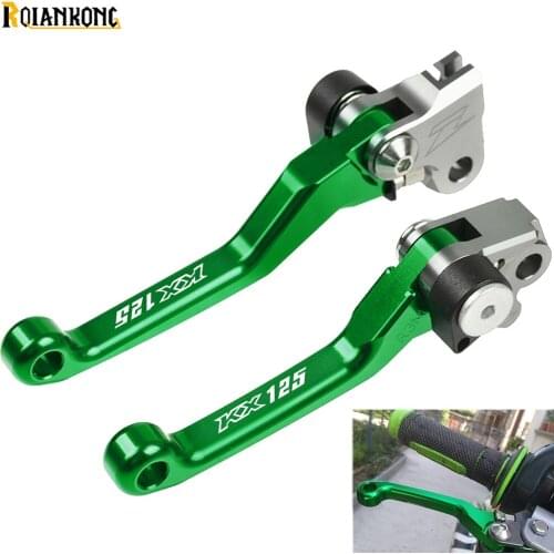 FOR Kawasaki KX125 KX 125 2000 2001 2002 2003 2004 2005 2000-2005 KX125 Dirt bike brakes Motorcycle Brake Clutch Levers Handle