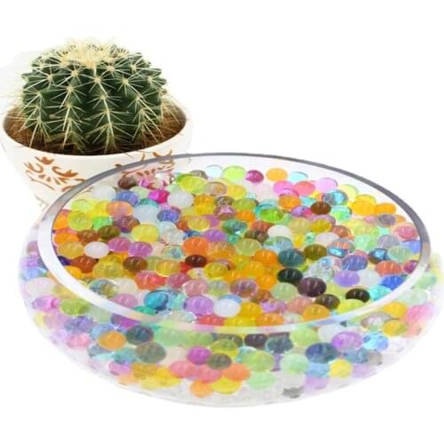50g 3500pcs mixing color hydrogel Crystal Soil Bullet Soft Water Gun Paintball Bullet Bullet growing water balls orbiz