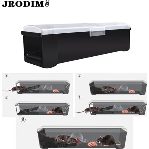 Reusable Mousetrap Live Mouse Trap Safe Firm Mousetrap Household Mouse Catcher Pest Control Home Garden Tools Accessories