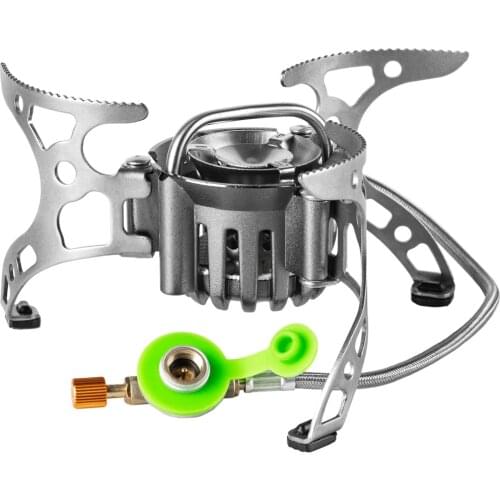 Multi Fuel Outdoor Stove Cooker Portable Kerosene Stove Burners Outdoor Camping Picnic Cooking Foldable Gas Stove BRS-8