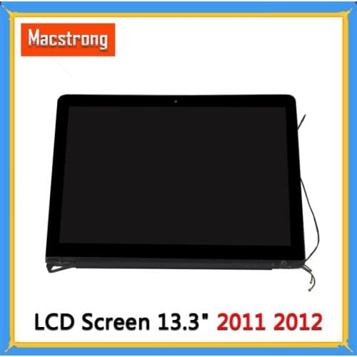 New Complete A1278 LCD Screen Assembly for Macbook Pro 13'' A1278 Display Screen Replacement 2011 2012 661-5868 661-6594