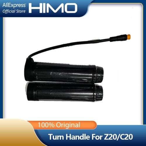 Original HIMO Turn Handle For Z20 C20 Electric Bicycle 1 Pair Turn Handle Grip Speed Accelerator Electric Bike Part