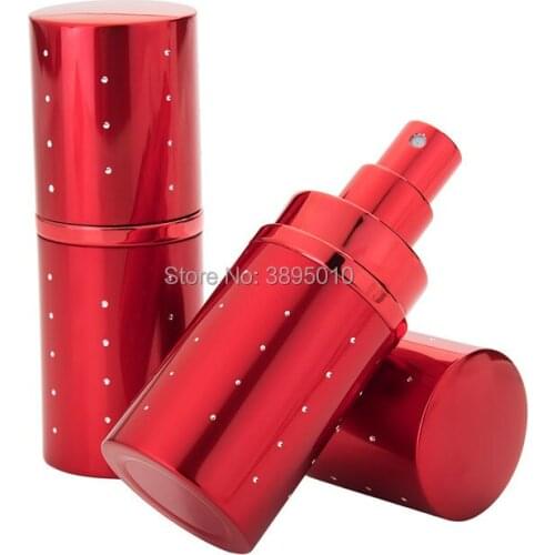 Empty Refillable Perfume Atomizer Spray Bottle Portable Aluminum Perfume Bottle With Spray 30ml F528