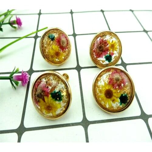 2020 Earring Brinco S925 Needle 99 Act The Role Of Dry Flower Ear Clip 170 Qingdao Jewelry, Japan And South Korea Style Shelves