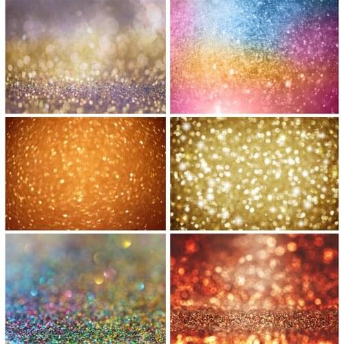 SHENGYONGBAO Vinyl Custom Photography Backdrops Prop Glitter Facula Light Spot Theme Photography Background 21318TTU-15