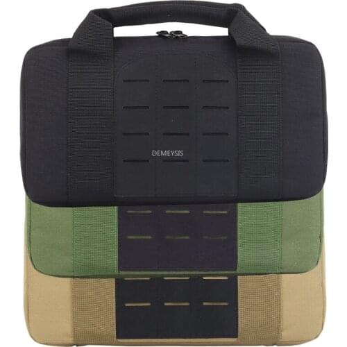 Tactical Pistol Carry Bag Portable Outdoor Shooting Hunting Magazine Pouch Carrier Bag Army Military Airsoft Gun Nylon Handbag