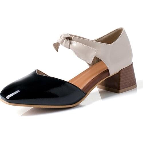 Sweet for womens shoes in the spring and summer of 2019 new party with hollow with 30 - size 43 yards sandals