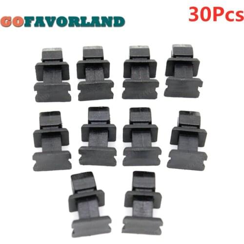 30Pcs B111 High quality Body Panel Push-Type Clips 1249900792 For Mercedes For Benz W124 R129 W140 W202 SL500