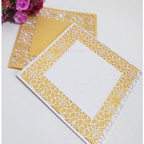 30pcs Laser Cut Wedding Invitations Elegant Wedding Invitations Wedding Event Supplies Paper Card Ribbon Invitation Card 8ZSH206