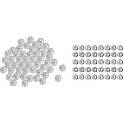 90 Pcs Replacing Parts Bike Bicyle Steel Ball Bearing, 50 Pcs 7Mm Diameter & 40 Pcs 9 Mm Diameter