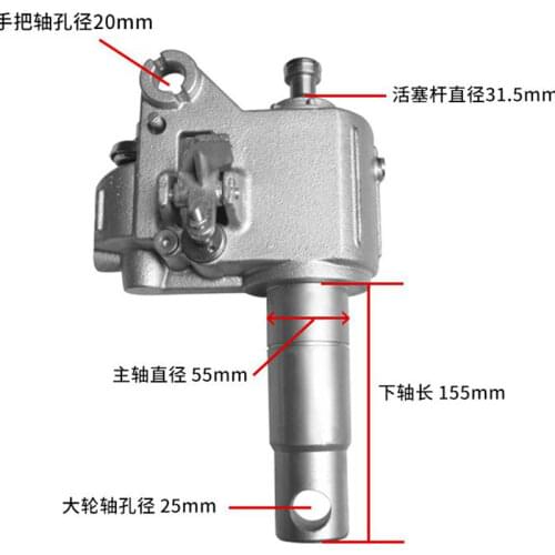 Forklift oil pump accessories Manual pallet truck hydraulic oil pump 3 tons cylinder assembly hydraulic ground cattle pump Forkl