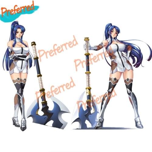 Yatsu Murasaki Taimanin Anime Girl Decal Motocross Racing Laptop Helmet Trunk Wall Vinyl Car Sticker Die-Cut Waterproof PVC