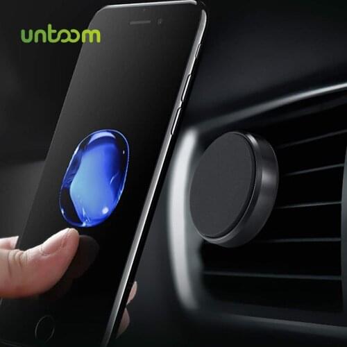 Untoom Magnetic Car Phone Holder for iPhone X Xs Max 7 8 Magnet Air Vent Mount for Samsung S9 S8 in Car Cell Phone Stand Holder