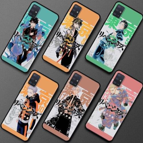 Tokyo Revengers Poster Case For Samsung Galaxy A51 A21s A71 A12 A31 A52 A41 Black Soft Phone A11 A72 A32 A42 5G A01 A91 Fundas