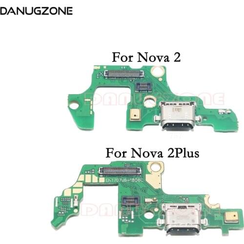 USB Charging Dock Port Socket Jack Plug Connector Charge Board Flex Cable For Huawei Nova 2 Plus 2Plus