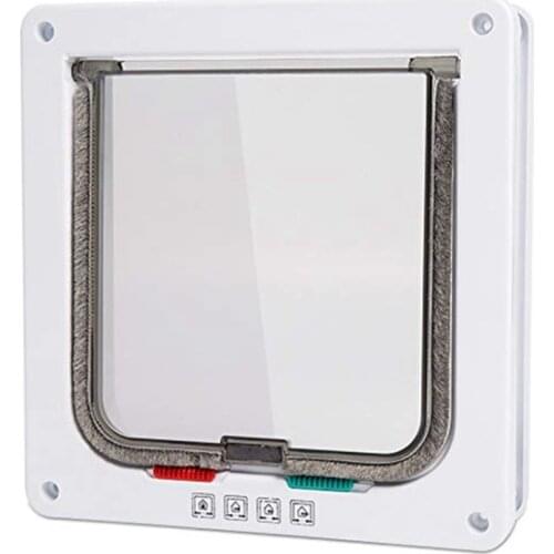 Pet Screen Door,Inside Door Lockable Magnetic Flap Screen Automatic Lockable Black Door for Puppy Dog and Cat Door