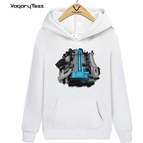 EJ20\2JZ GTE Engine Graphic Pullovers Turbo Car Print Sweatshirt Graphic Hoodies Hip Hop Unisex Streetwear TOPS