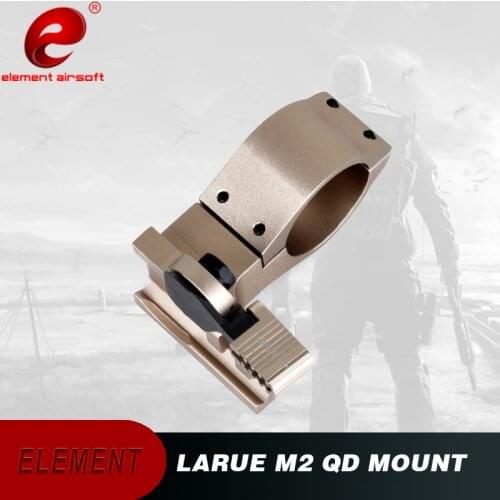 Element Airsoft Larue M2 QD Mount Scope Accessory 30mm L-Shaped Comp M2 mount ring EX024-DE