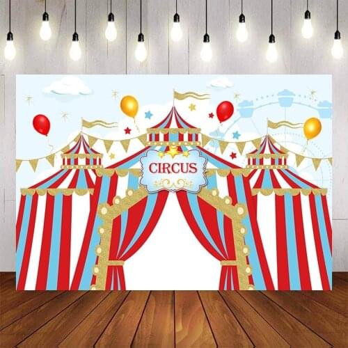 Mehofond Photography Background Circus Ferris Wheel Balloon Birthday Party Newborn Baby Shower Photophone Photo Studio Props