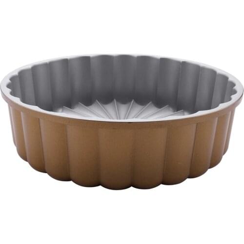 Charlotte Cake Pan, One Size, Gold Thanksgiving Christmas Family Cake Mold