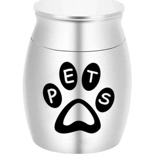 Best Friend Services Pet Urn - Memorial Cremation Pet Urns for Dog and Cat Ashes, Hand Carved Small Urn for Pets