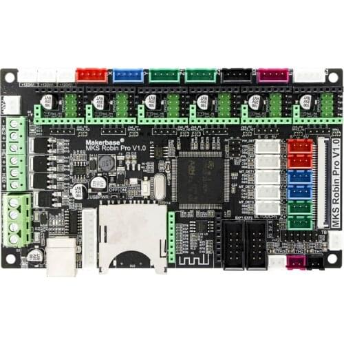 MKS Robin Pro 3D printer control motherboard six-axis three-nozzle marlin2.0 support triple extruder printer